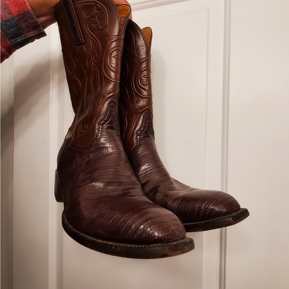 Lucchese Boots Mens size 12E - Picture 6 of 15